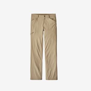 Patagonia Size 8 Quandary Pants Tan Neutral Athleisure Hiking Outdoor Fisherman